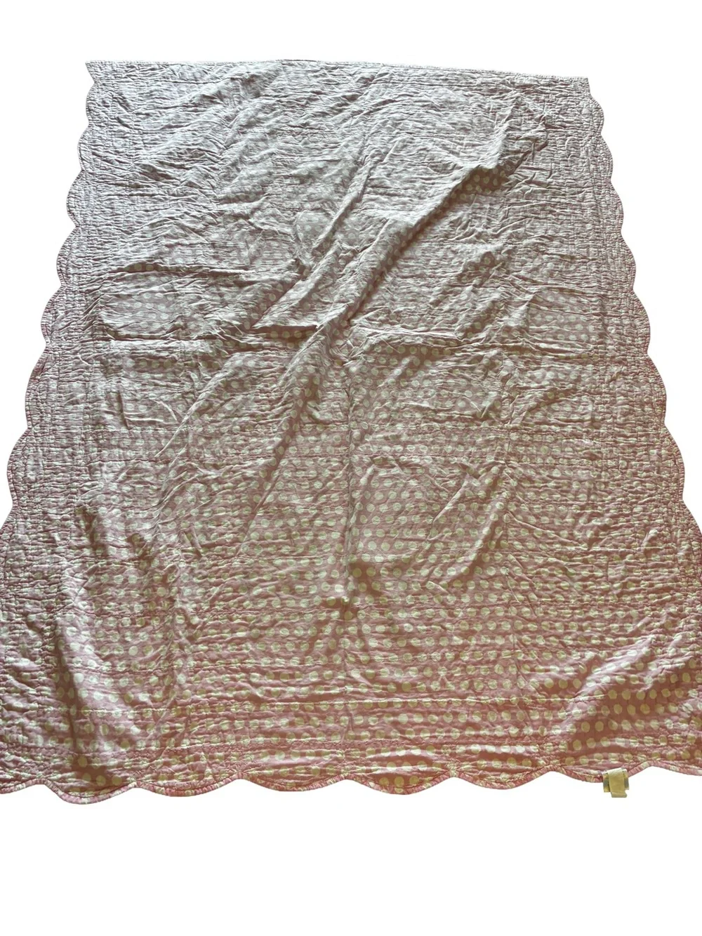 Vintage Circo Target Pretty Horses Twin Full Quilt Pink Farm Barn